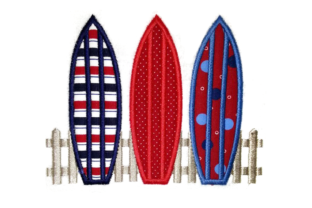A Beach-Ready Embroidery File for Seasonal Surf Style