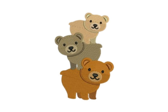 Cute Teddy Bears Embroidery Design Review