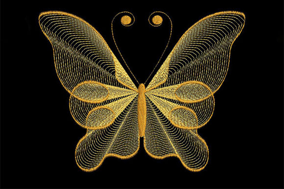 Delicate Butterfly Embroidery Design: A Designer's Review