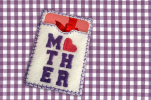 Embroidery Designer Review: Mother's Day ITH Gift Card Holder
