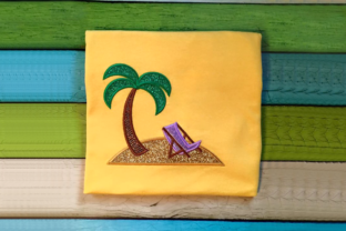 Evaluating Tropical Island Applique for Boutique Sweatshirt Collections
