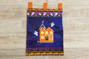 Halloween Haunted House Applique Review