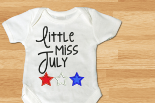 Little Miss July Stars Applique: A Designer's Seasonal Review