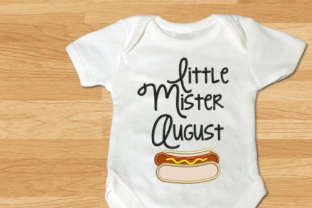 Little Mister August Hot Dog Applique Design Review