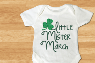 Little Mister March Clover Applique Embroidery Review