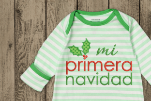 Mi Primera Navidad Applique: A Charming Christmas Design