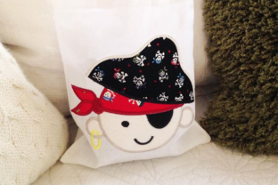 Pirate Boy Applique: A Charming Addition for Craft Fairs