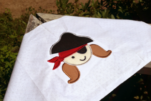 Pirate Girl Applique: A Charming Addition
