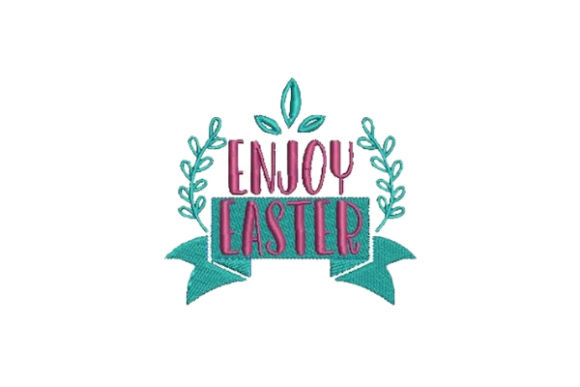 Styling Your Spring Projects with the Enjoy Easter Embroidery Design