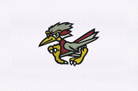 Walking Bird: A Charming Addition to Your Embroidery Projects