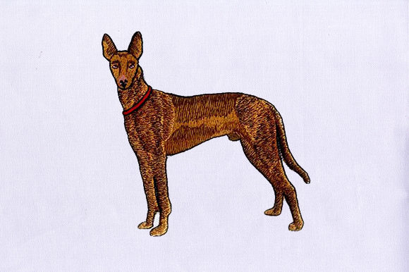 Why Brown Greyhound Embroidery is a Sleek Seller